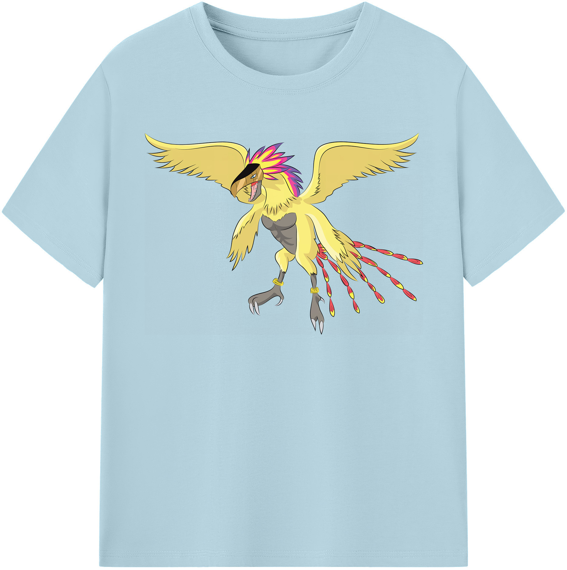 （画像用） Digimon デジタルモンスター/デジモン 綿100％半袖Tシャツ（フロントプリント）